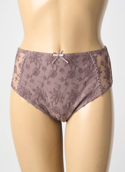 Culotte marron EMPREINTE pour femme