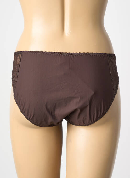 Culotte marron EMPREINTE pour femme