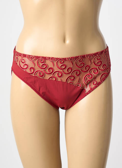 Culotte rouge EMPREINTE pour femme