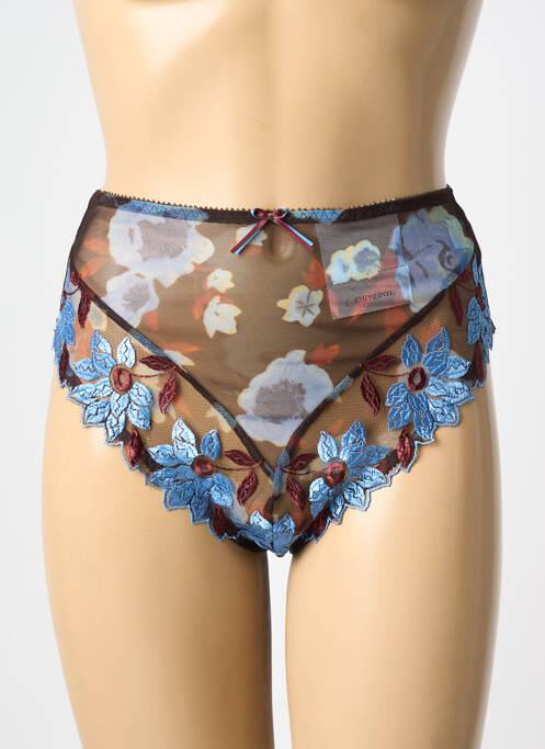 Culotte haute marron EMPREINTE pour femme