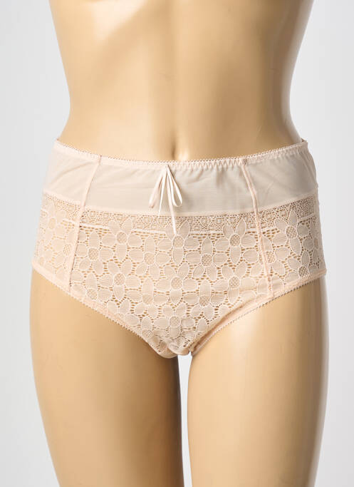 Culotte haute rose clair EMPREINTE femme