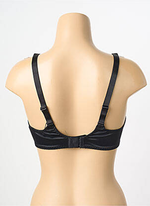 Soutien-gorge broderie haut soutien-gorge emboitant noir EMPREINTE femme