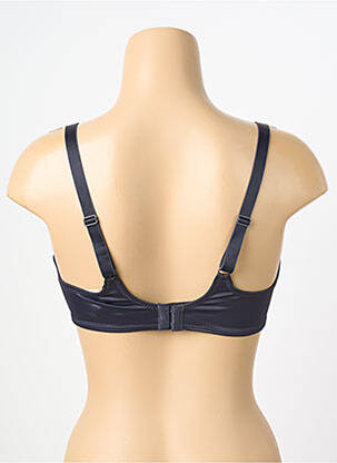 Soutien-gorge effet matière satinée haut soutien-gorge emboitant gris EMPREINTE femme