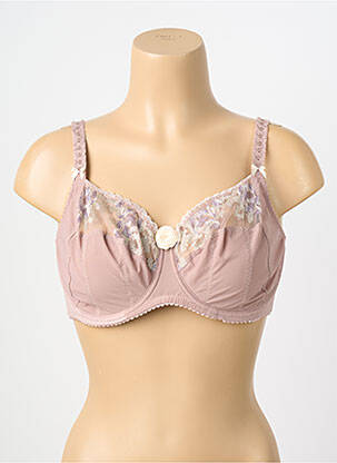 Soutien-gorge rose EMPREINTE pour femme
