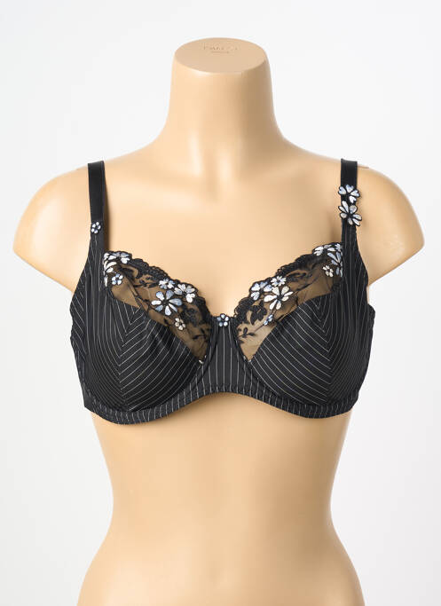 Soutien-gorge noir EMPREINTE pour femme