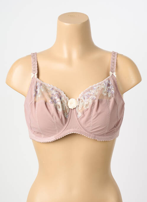 Soutien-gorge rose EMPREINTE femme