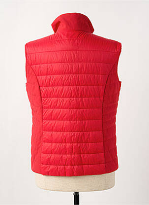 Doudoune poches sans capuche rouge RABE femme
