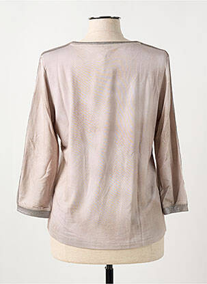 Top stretch manches 3/4 beige RABE femme