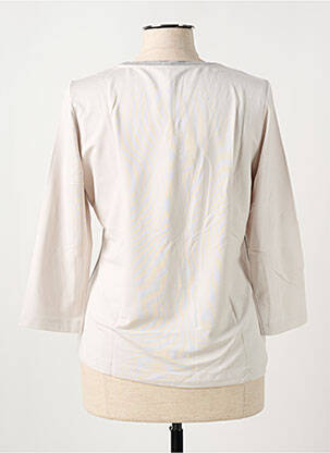 T-shirt manches 3/4 manches 3/4 beige RABE femme