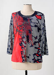T-shirt stretch manches 3/4 bleu RABE femme
