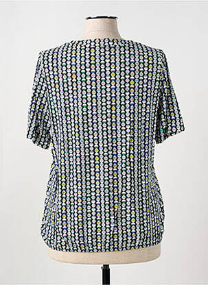 T-shirt stretch manches courtes bleu RABE femme