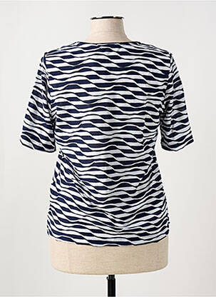 T-shirt stretch manches courtes bleu RABE femme