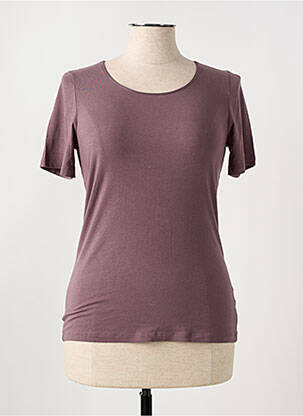 Top/caraco tissage jersey violet MEY femme