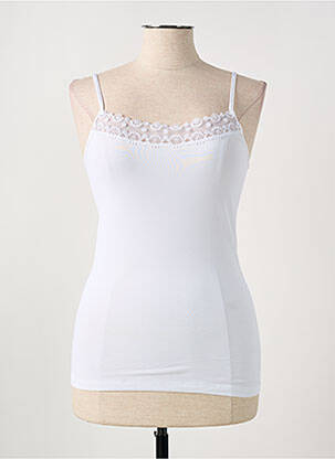 Top/caraco tissage jersey blanc MEY femme