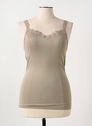 Top/Caraco gris MEY pour femme