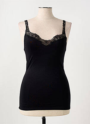 Top/Caraco noir MEY pour femme