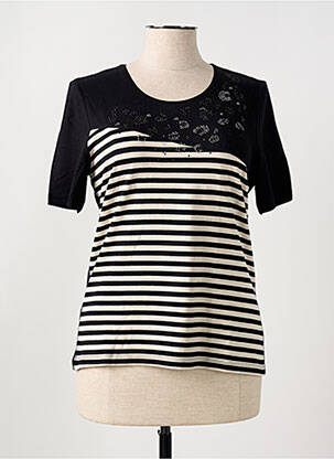 T-shirt noir BARBARA LEBEK pour femme