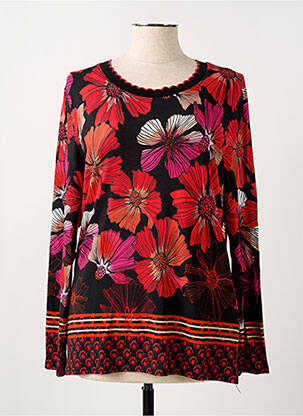 T-shirt noir HAJO pour femme