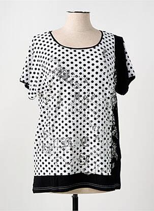 T-shirt noir HAJO pour femme