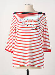 T-shirt rouge HAJO pour femme seconde vue