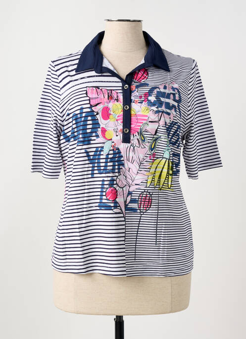 Polo bleu RABE femme