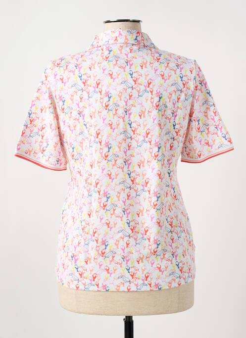 Polo orange RABE pour femme