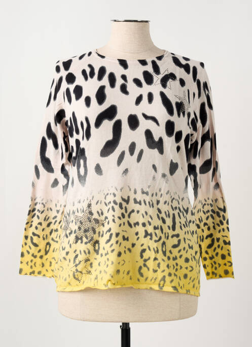 Pull jaune THOMAS RABE pour femme