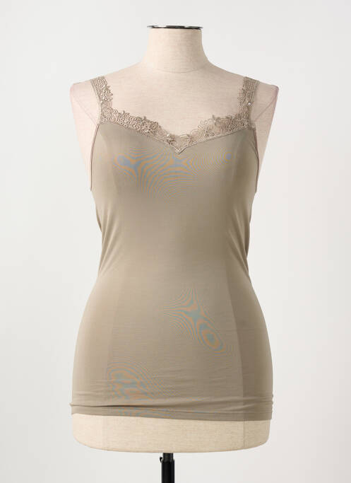 Top/Caraco gris MEY pour femme