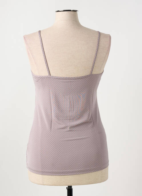 Top/Caraco marron MEY pour femme