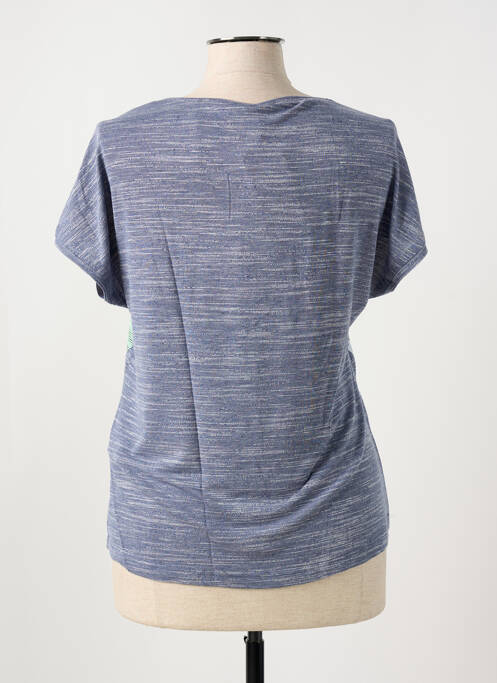 T-shirt bleu BARBARA LEBEK pour femme