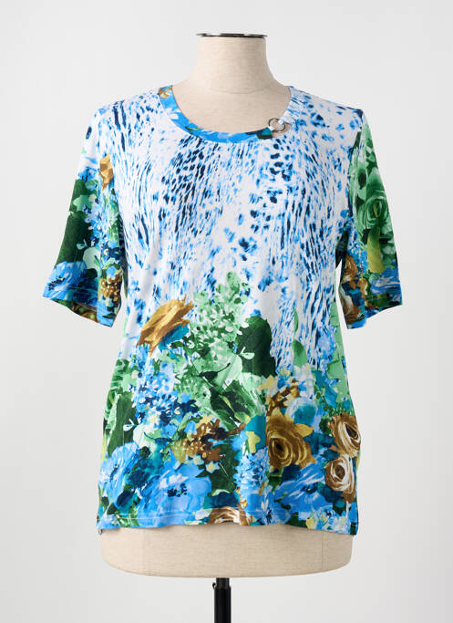 T-shirt bleu HAJO pour femme