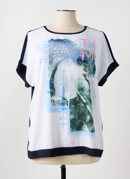 T-shirt bleu THOMAS RABE femme