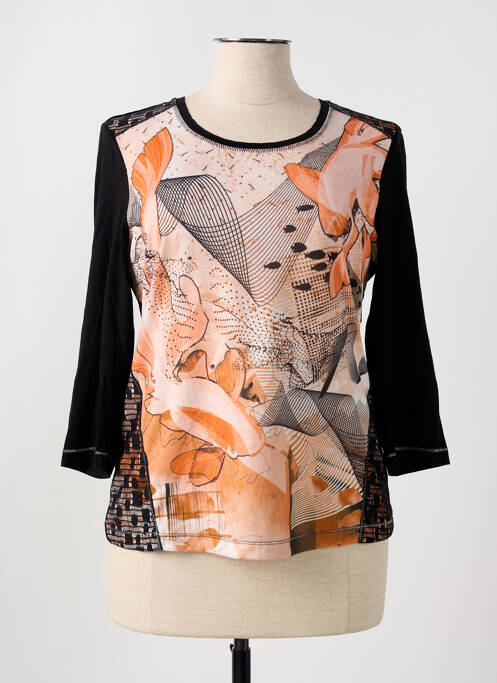 T-shirt noir BARBARA LEBEK femme