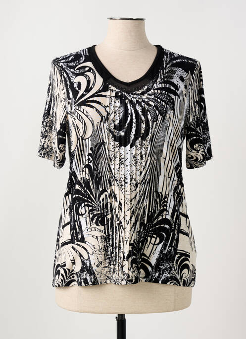 T-shirt noir BARBARA LEBEK pour femme