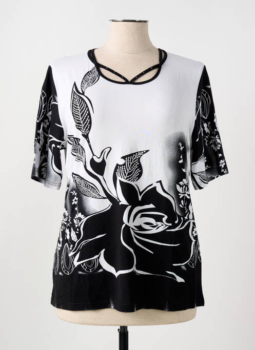 T-shirt noir HAJO pour femme