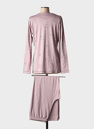 Pyjama tissage jersey violet CANAT femme