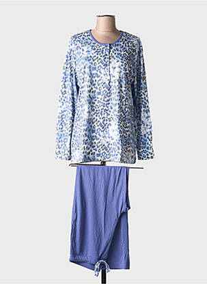 Pyjama tissage jersey violet HAJO femme