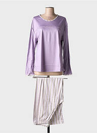 Pyjama tissage jersey violet MEY femme