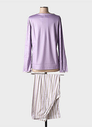 Pyjama tissage jersey violet MEY femme