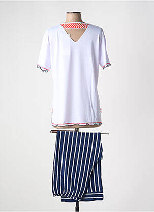 Pyjama tissage jersey bleu HAJO femme