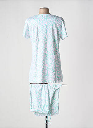 Pyjama tissage jersey bleu CANAT femme