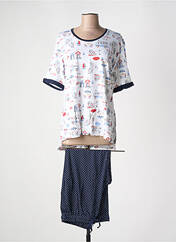 Pyjama bleu HAJO pour femme seconde vue