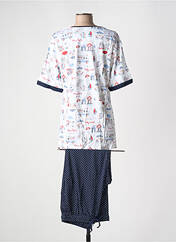 Pyjama bleu HAJO pour femme seconde vue