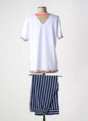 Pyjama bleu HAJO pour femme seconde vue