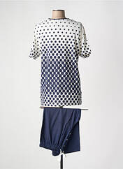 Pyjama bleu HAJO pour femme seconde vue