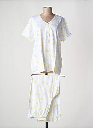Pyjama jaune CANAT pour femme