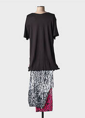Pyjama noir HAJO pour femme seconde vue