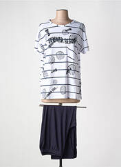 Pyjama noir HAJO pour femme seconde vue