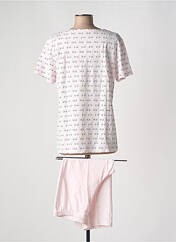 Pyjama rose CANAT pour femme seconde vue