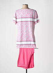 Pyjama rose CANAT pour femme seconde vue
